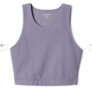 REI Co-op Purple Crop Sports Bra